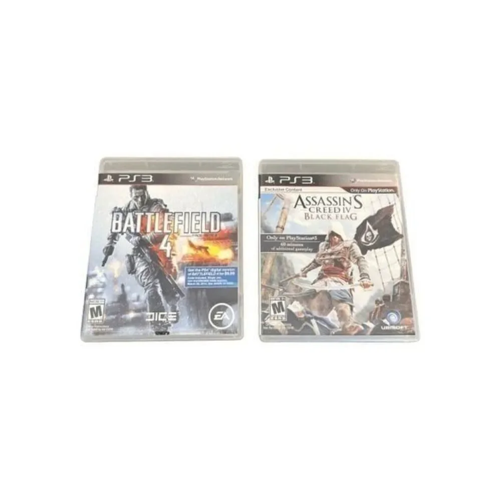 PS3 Game Bundle: Battlefield 4 & Assassin's Creed IV: Black Flag
